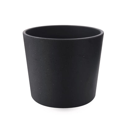 Concrete Composite Planters Indoor - Modern Grey Flower Pot with Drainage Hole - Home Office Decor AF001