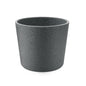 Concrete Composite Planters Indoor - Modern Grey Flower Pot with Drainage Hole - Home Office Decor AF001