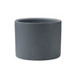 Round Concrete Planter, Modern Style Large Cylindrical Plant Pot with Drainage Hole for Indoor Outdoor ,AF002