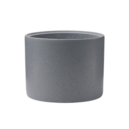 Round Concrete Planter, Modern Style Large Cylindrical Plant Pot with Drainage Hole for Indoor Outdoor ,AF002