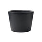 Fajzata Tapered Cylindrical Shape Concrete Planter Pot Yellow Color Cement Planter Custom Composite Material AF007