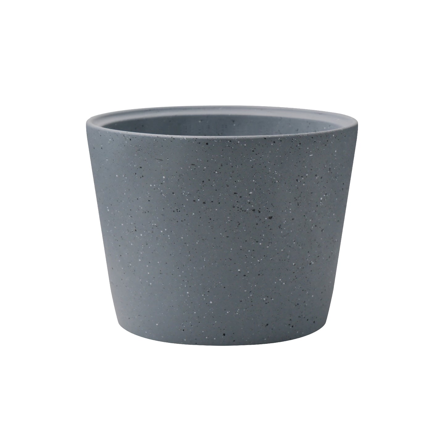 Fajzata Tapered Cylindrical Shape Concrete Planter Pot Yellow Color Cement Planter Custom Composite Material AF007