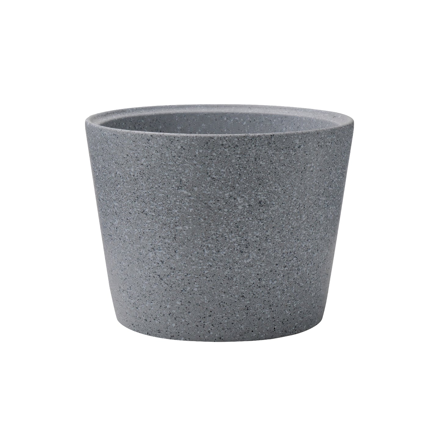 Fajzata Tapered Cylindrical Shape Concrete Planter Pot Yellow Color Cement Planter Custom Composite Material AF007