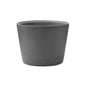 Fajzata Tapered Cylindrical Shape Concrete Planter Pot Yellow Color Cement Planter Custom Composite Material AF007