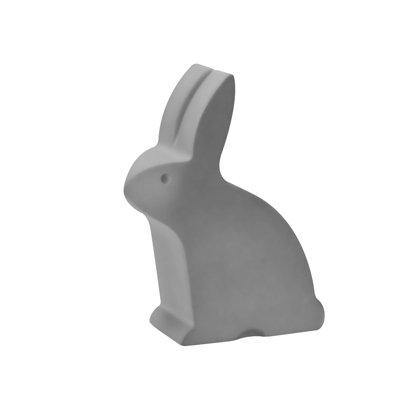 Indoor Decoration Cement Concrete Eco-friendly Recycled Material Easter Rabbit  Decorative Animals FJDC-0011