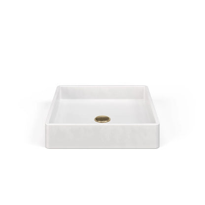 Sqaure Composite Concrete Sink Custom Color and Size FJBS03