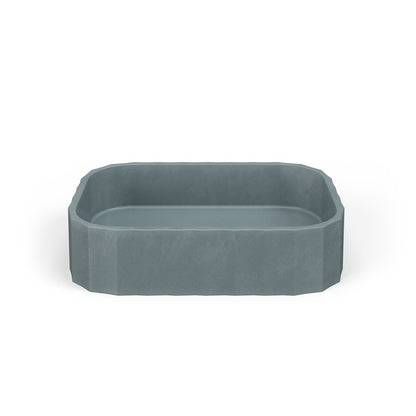 OVAL Shape Composite Concrete Sink Custom Color and Size FJBS08